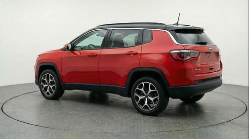 Red Hot Pearlcoat 2025 Jeep Compass Limited