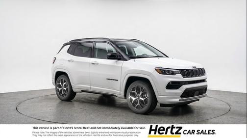 Bright White Clearcoat 2025 Jeep Compass Limited
