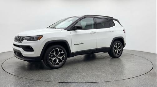 Bright White Clearcoat 2025 Jeep Compass Limited