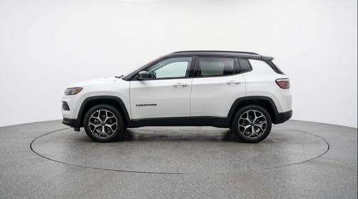 Bright White Clearcoat 2025 Jeep Compass Limited