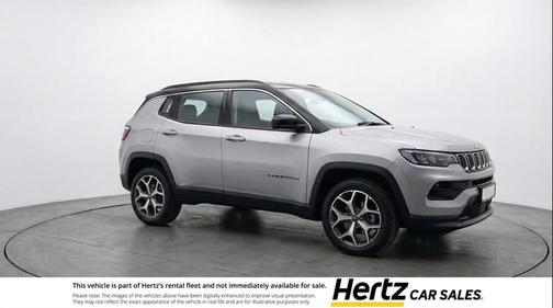 Silver Zynith Metallic Clearcoat 2025 Jeep Compass Limited