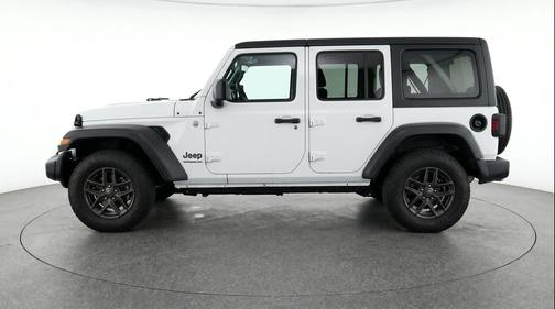 Bright White Clearcoat 2025 Jeep Wrangler Sport S