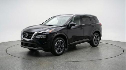 Super Black 2025 Nissan Rogue SV