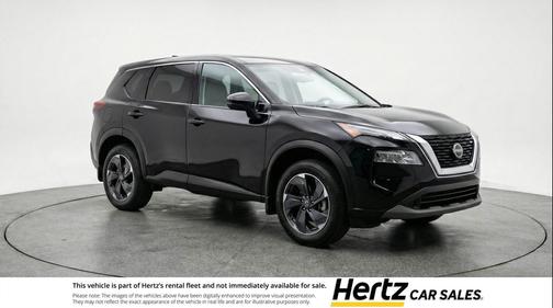 Super Black 2025 Nissan Rogue SV