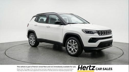 Bright White Clearcoat 2025 Jeep Compass Limited