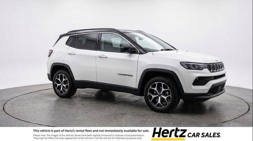White 2025 Jeep Compass Limited