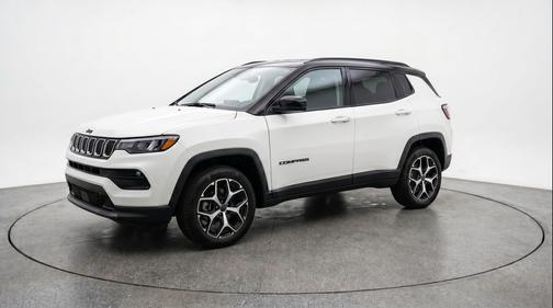 White 2025 Jeep Compass Limited