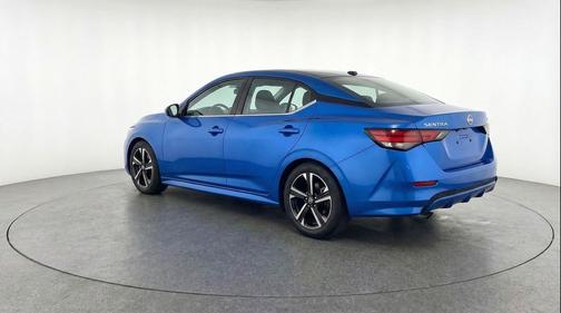Electric Blue Metallic 2025 Nissan Sentra SV