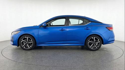 Electric Blue Metallic 2025 Nissan Sentra SV
