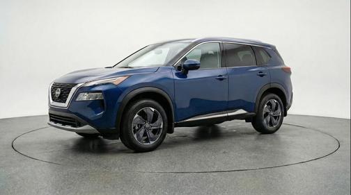 Deep Ocean Blue Pearl 2025 Nissan Rogue SV