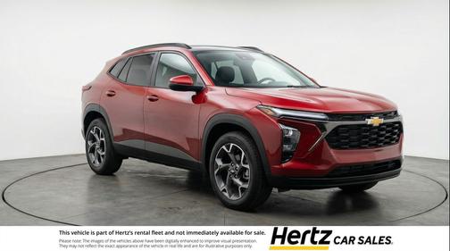 Crimson Metallic 2025 Chevrolet Trax LT
