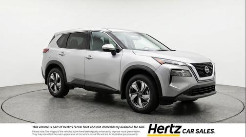 Brilliant Silver Metallic 2025 Nissan Rogue SV