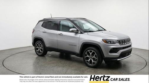 Silver Zynith Metallic Clearcoat 2025 Jeep Compass Limited