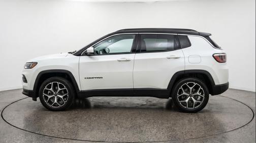 Bright White Clearcoat 2025 Jeep Compass Limited