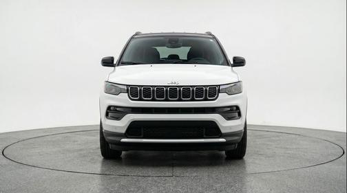 Bright White Clearcoat 2025 Jeep Compass Limited