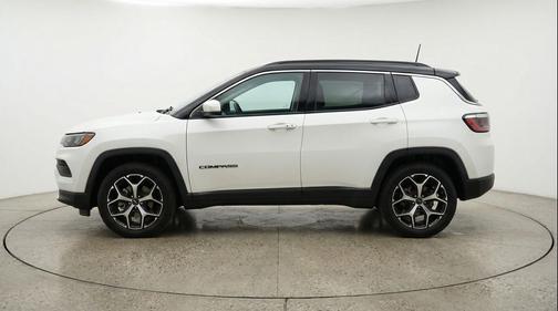 Bright White Clearcoat 2025 Jeep Compass Limited
