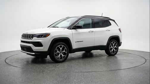 Bright White Clearcoat 2025 Jeep Compass Limited