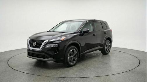 Super Black 2025 Nissan Rogue SV