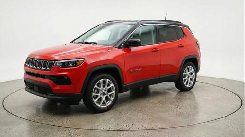Red Hot Pearlcoat 2025 Jeep Compass Limited
