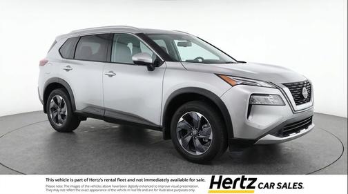 Brilliant Silver Metallic 2025 Nissan Rogue SV