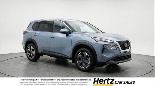Brilliant Silver Metallic 2025 Nissan Rogue SV