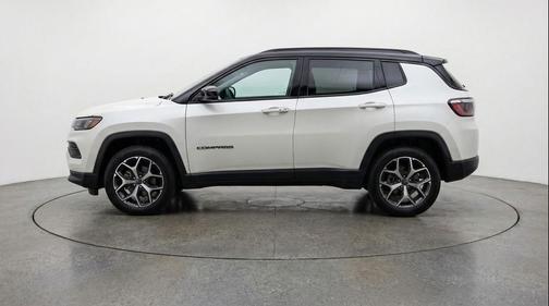 Bright White Clearcoat 2025 Jeep Compass Limited
