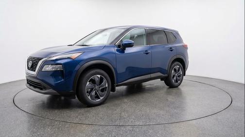 Deep Ocean Blue Pearl 2025 Nissan Rogue SV