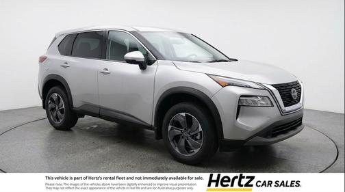 Brilliant Silver Metallic 2025 Nissan Rogue SV