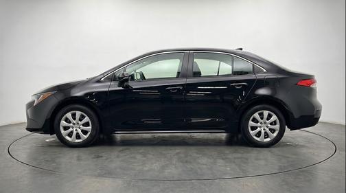 Midnight Black Metallic 2025 Toyota Corolla LE