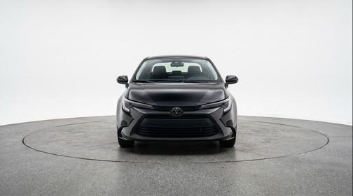 Midnight Black Metallic 2025 Toyota Corolla LE