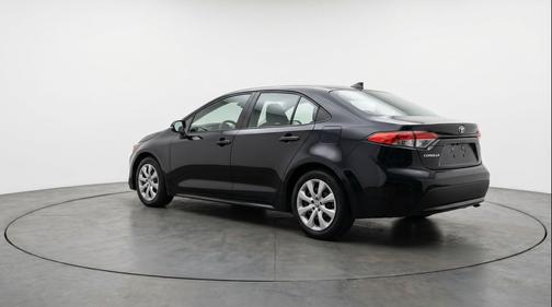 Midnight Black Metallic 2025 Toyota Corolla LE