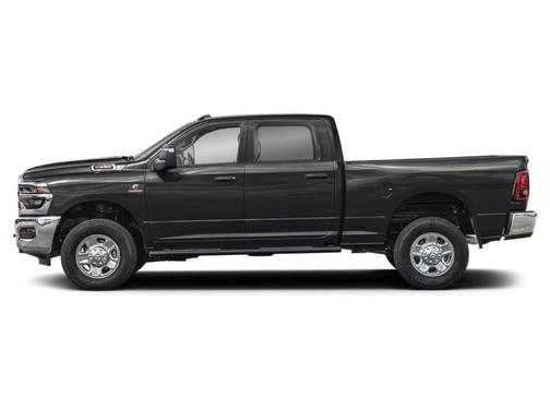 Diamond Black Crystal Pearlcoat 2025 RAM 2500 Big Horn Crew Cab 4x4 6'4' Box