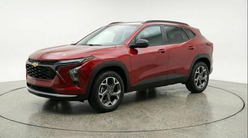 Crimson Metallic 2025 Chevrolet Trax LT