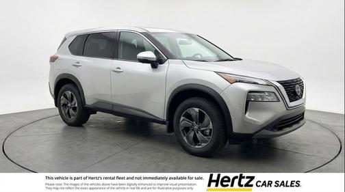 Brilliant Silver Metallic 2025 Nissan Rogue SV