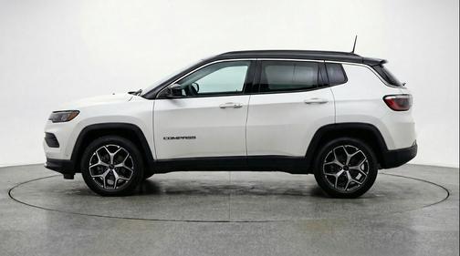 Bright White Clearcoat 2025 Jeep Compass Limited