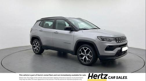Silver Zynith Metallic Clearcoat 2025 Jeep Compass Limited