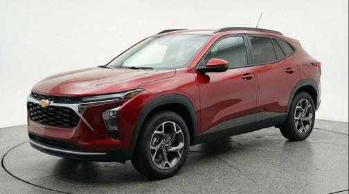 Crimson Metallic 2025 Chevrolet Trax LT