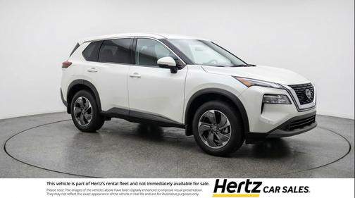 Everest White Pearl Tricoat 2025 Nissan Rogue SV