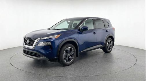 Deep Ocean Blue Pearl 2025 Nissan Rogue SV