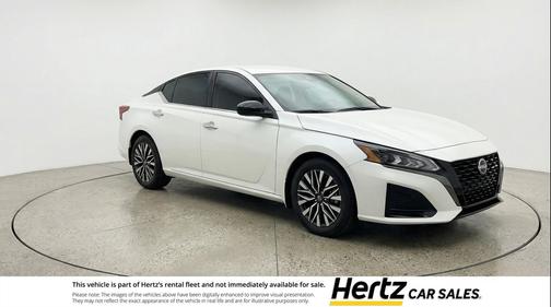 Glacier White 2025 Nissan Altima SV FWD