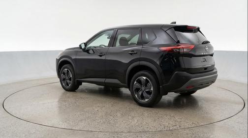 Super Black 2025 Nissan Rogue SV