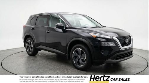 Super Black 2025 Nissan Rogue SV