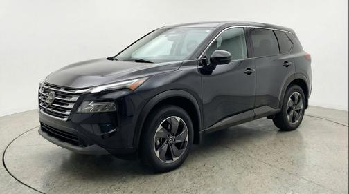 Super Black 2025 Nissan Rogue SV
