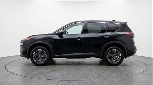 Super Black 2025 Nissan Rogue SV