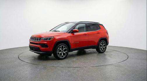 Red Hot Pearlcoat 2025 Jeep Compass Limited