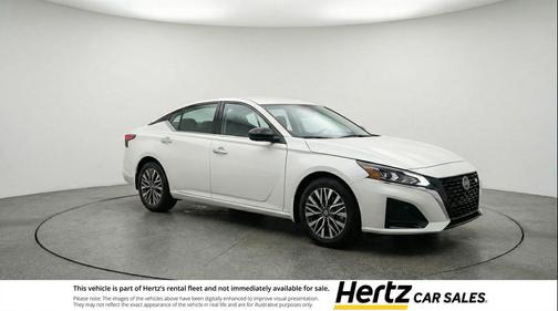 Glacier White 2025 Nissan Altima SV FWD