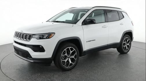 Bright White Clearcoat 2025 Jeep Compass Limited