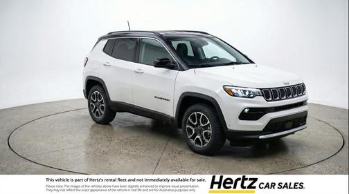 Bright White Clearcoat 2025 Jeep Compass Trailhawk