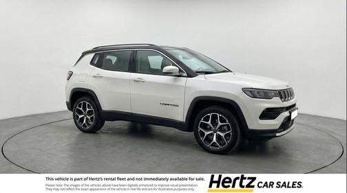 Bright White Clearcoat 2025 Jeep Compass Limited