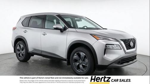 Brilliant Silver Metallic 2025 Nissan Rogue SV